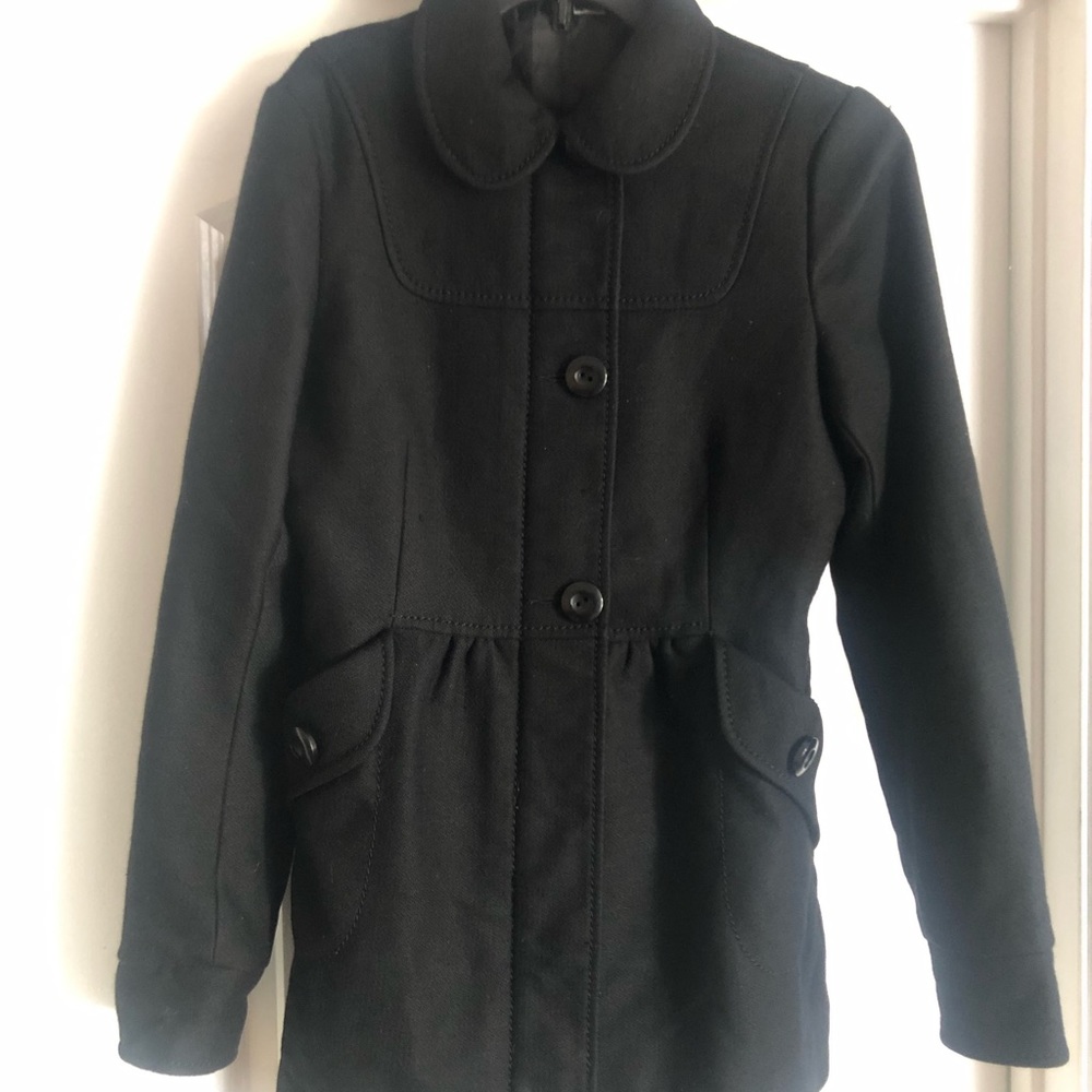 Thigh length coat
